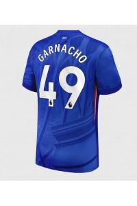 Chelsea Alejandro Garnacho #49 Fotballdrakt Hjemme Klær 2025-26 Korte ermer